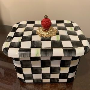 Mackenzie-Childs Courtly Check Recipe Holder